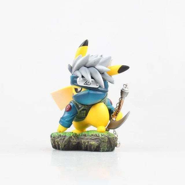 Figurine Cosplay Pikachu Naruto Kakashi (environ 10 cm)