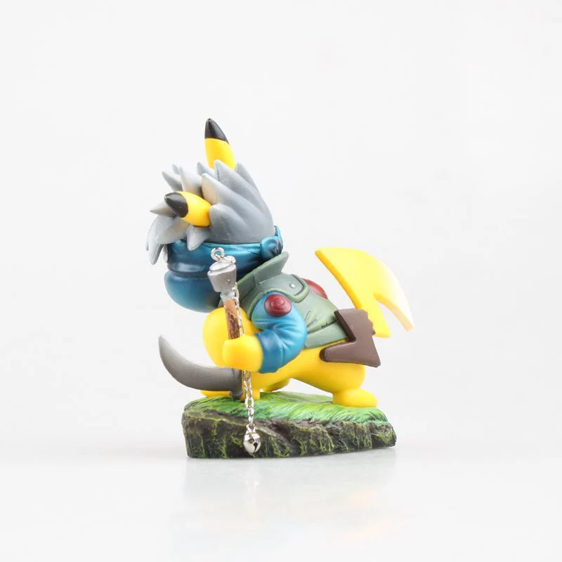Figurine Cosplay Pikachu Naruto Kakashi (environ 10 cm)