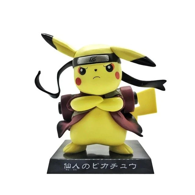 Figurine Pikachu Cosplay Naruto Uzumaki (environ 15 cm)