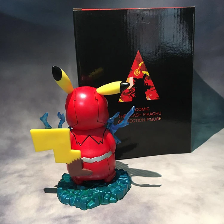 Figurine Flash Cosplay Pikachu (environ 15 cm)