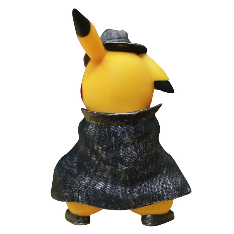 Figurine du détective Pikachu (environ 17 cm)