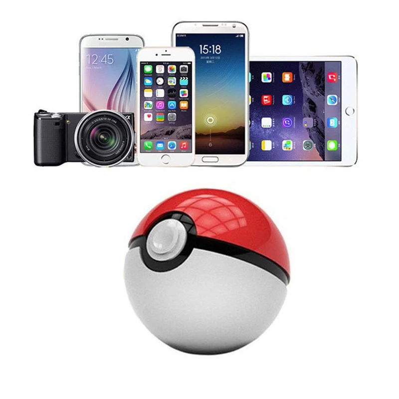 Powerbank Pokeball 10000mAh (double USB, 5V / 2.1A)