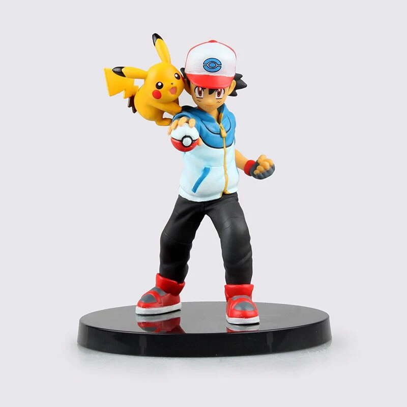 Figurine Ash Ketchum environ 10cm