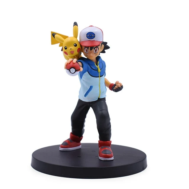 Figurine Ash Ketchum environ 10cm