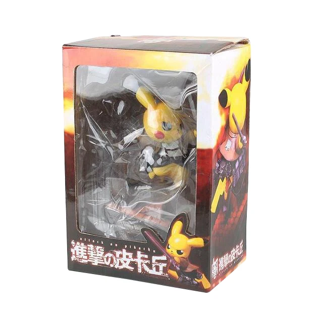 Pikachu Cosplay Attaque sur Titan Action Figure