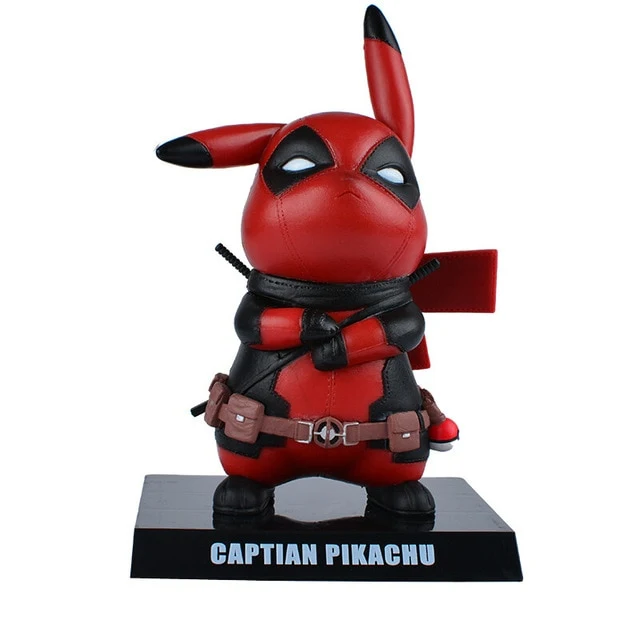Figurine Pikachu Cosplay (Deadpool, Batman, Dark Vador, Naruto)