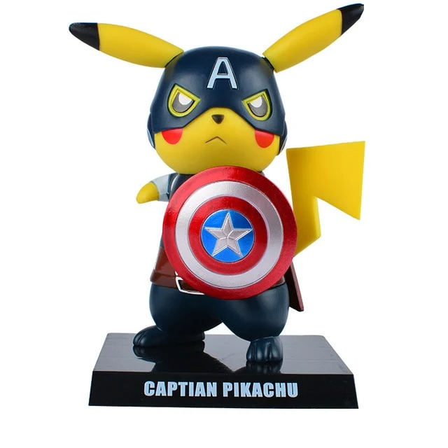 Figurine Pikachu Cosplay (Deadpool, Batman, Dark Vador, Naruto)