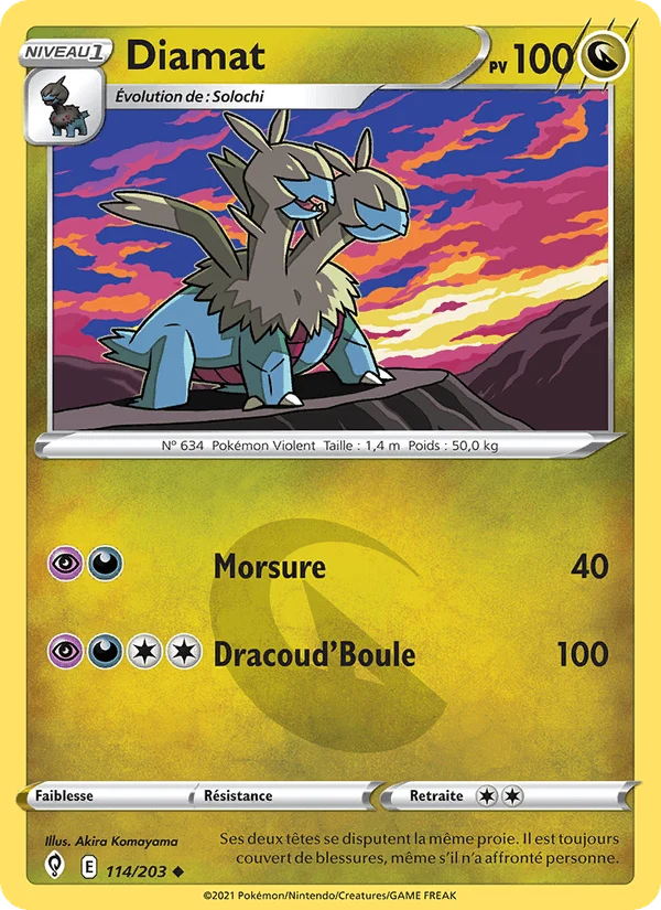Diamat 114/203 — EB07 - Evolution Céleste — Carte Pokémon française
