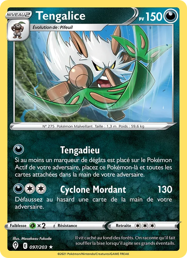 Tengalice 97/203 — EB07 - Evolution Céleste — Carte Pokémon française