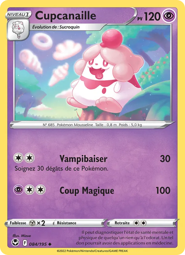 Cupcanaille 84/195 — EB12 – Tempête Argentée — Carte Pokémon française