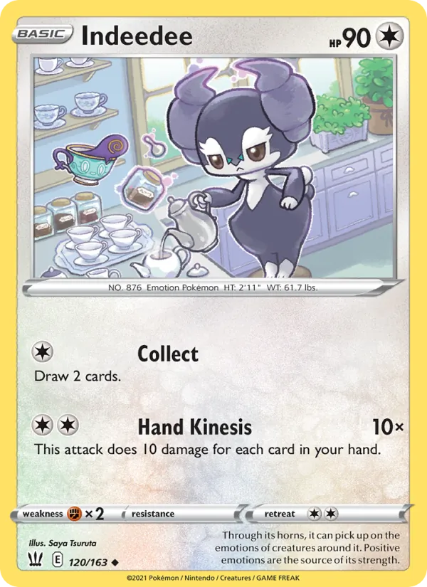 Wimessir 120/163 — SWSH5 – Battle Styles — Carte Pokémon anglaise