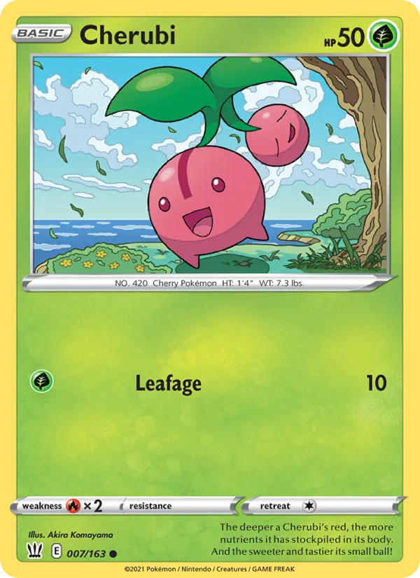 Ceribou 7/163 — SWSH5 – Battle Styles — Carte Pokémon anglaise