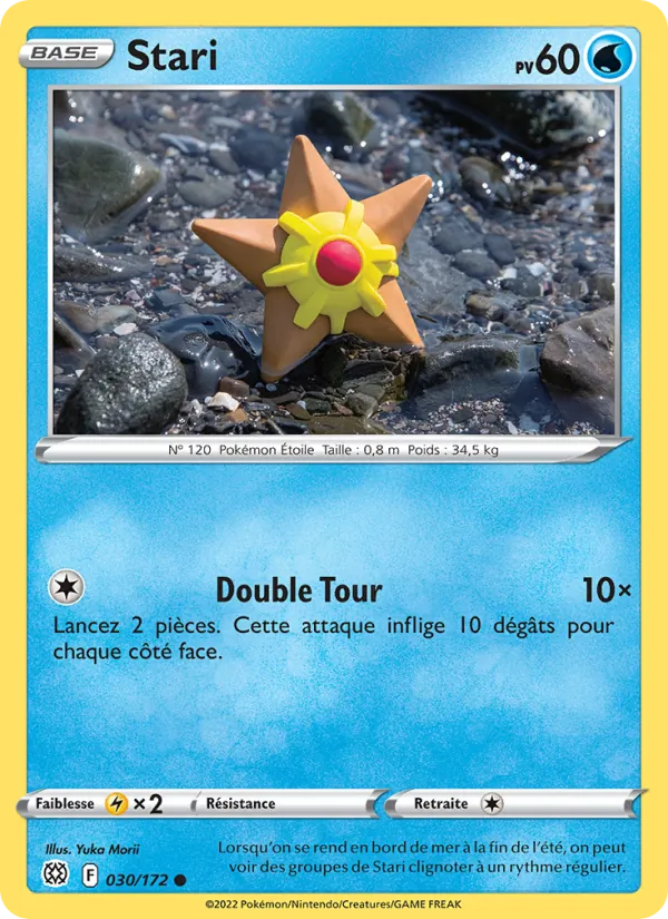 Stari 30/172 — EB09 - Stars Etincelantes — Carte Pokémon française