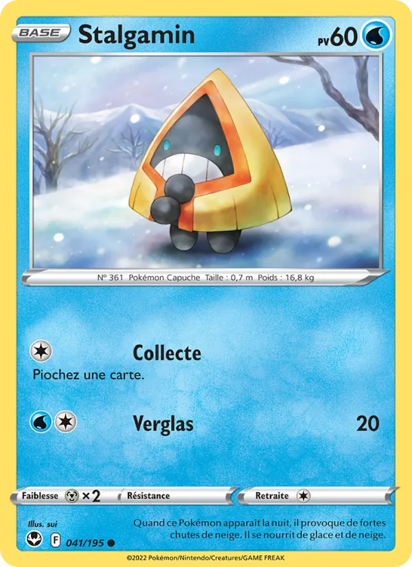 Stalgamin 41/195 — EB12 – Tempête Argentée — Carte Pokémon française