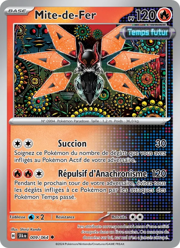 Mite-de-Fer 9/64 — EV06.5 – Fable Nébuleuse — Carte Pokémon française
