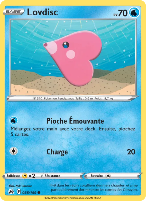 Lovdisc 35/159 — EB12.5 – Zénith Suprême — Carte Pokémon française