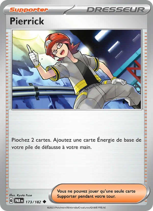 Pierrick 173/182 — EV04 – Faille Paradoxe — Carte Pokémon française