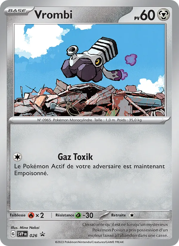 Vrombi 26/225 — SVP — Promos Écarlate et Violet — Carte Pokémon française