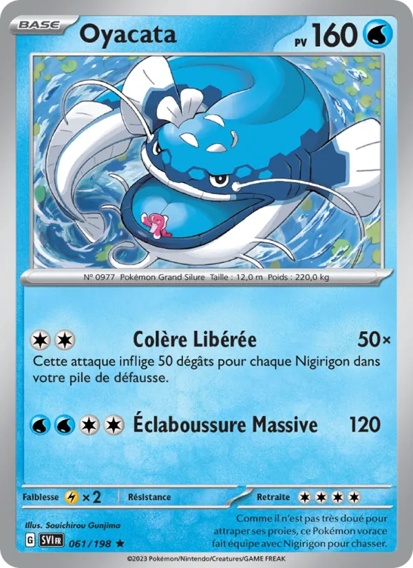Oyacata 61/198 — EV01 – Écarlate et Violet — Carte Pokémon française