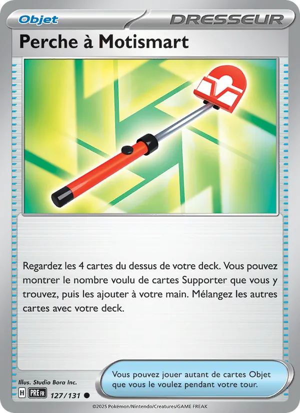 Perche à Motismart 127/131 — EV08.5 – Évolutions Prismatiques — Carte Pokémon française