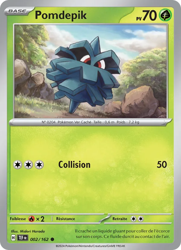 Pomdepik 2/162 — EV05 – Forces Temporelles — Carte Pokémon française
