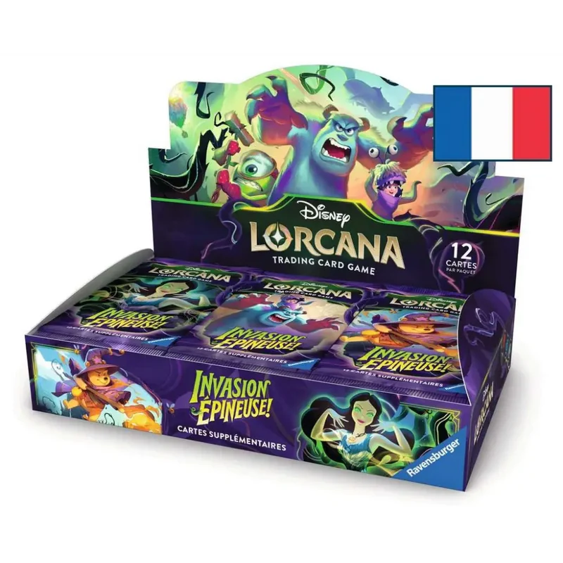 Display Disney Lorcana – Invasion Épineuse (Chapitre 13) – 24 Boosters FR