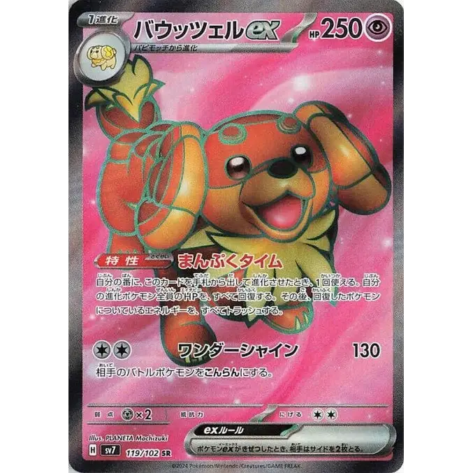 Dachsbun ex (119) – Stellar Miracle – Japonais