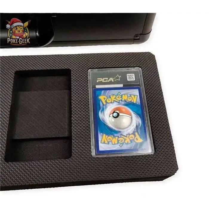 Phoenix Shield – Valise Rouge & Noire pour 44 Cartes Gradées PCA