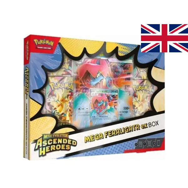 Pokémon TCG: Mega Evolution - Ascended Heroes ex Box – Modèle aléatoire – Anglais