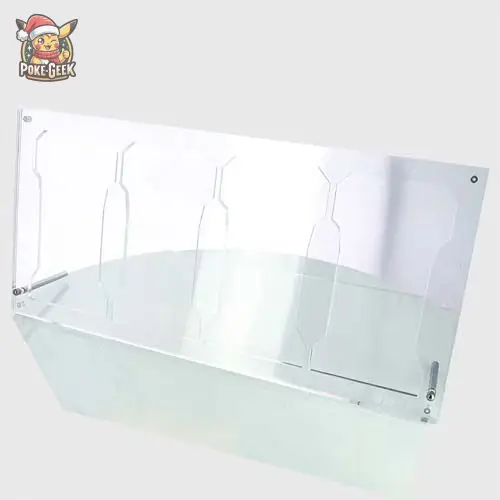 Phoenix Shield Acrylic Case 4 Slots – Boîtier Acrylique pour Boosters Blister