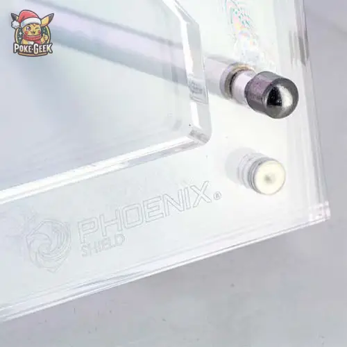 Phoenix Shield Acrylic Case 4 Slots – Boîtier Acrylique pour Boosters Blister