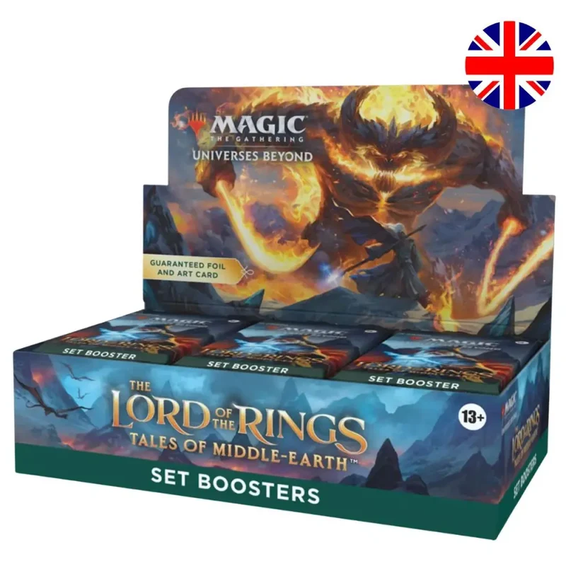 MTG Le Seigneur des Anneaux : Chroniques de la Terre du Milieu – Boîte de 30 Set Boosters Anglais