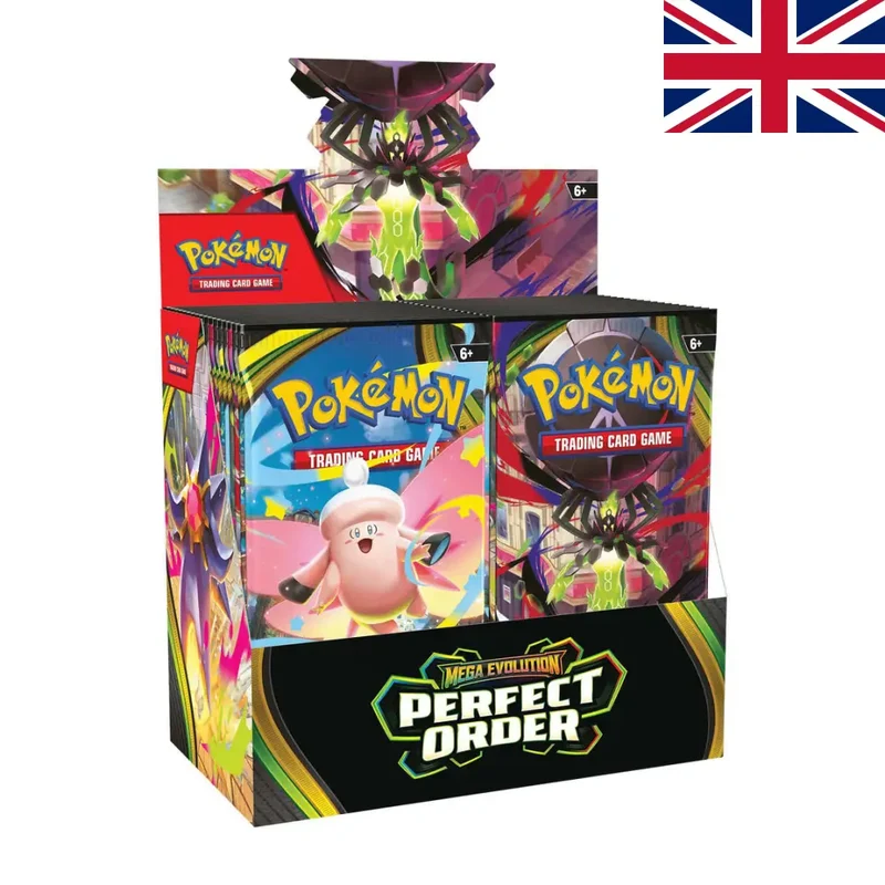 Display 36 Boosters Pokémon Mega Evolution – Perfect Order Version Anglaise