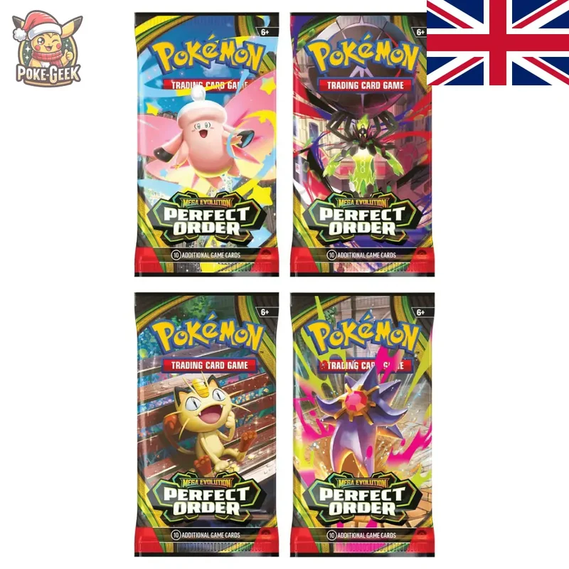 Display 36 Boosters Pokémon Mega Evolution – Perfect Order Version Anglaise