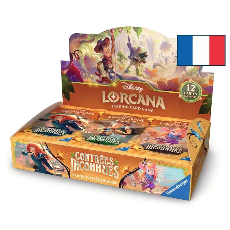 Display Contrées Inconnues – Disney Lorcana Chapitre 12 FR