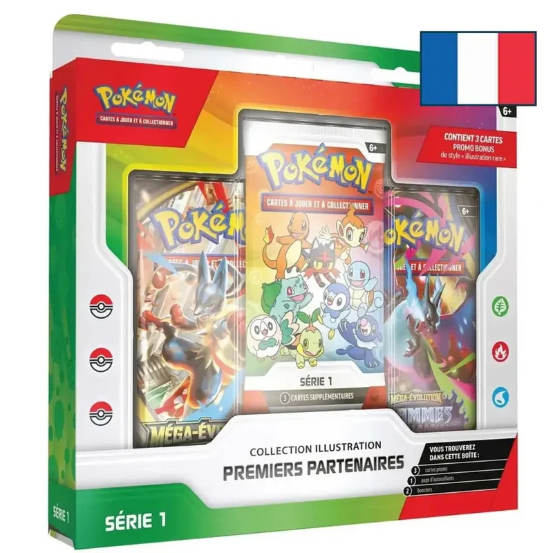 Collection Illustration Premiers Partenaires – Série 1 (Coffret) FR