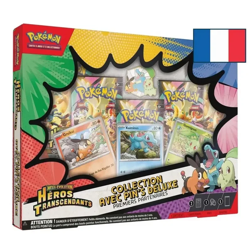Coffret ME 2.5 – Héros Transcendants – Collection avec pin’s Deluxe Premiers Partenaires FR