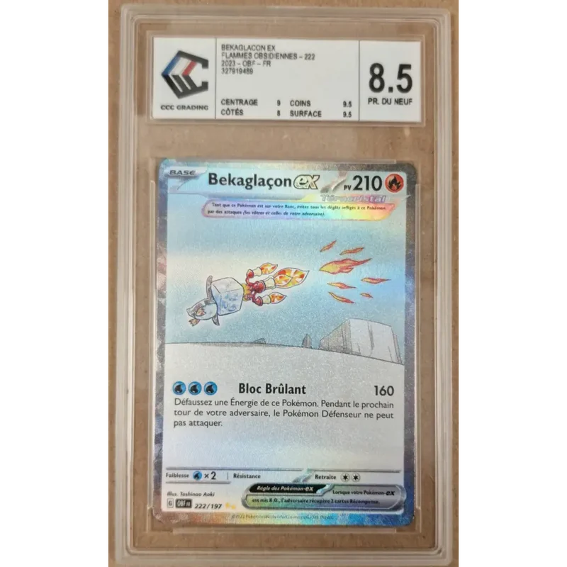 Bekaglaçon ex (222/197) – Flammes Obsidiennes – Français – CCC 8.5