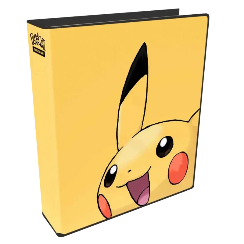 Classeur Pokémon Pikachu Jaune – 3 Anneaux – Ultra PRO