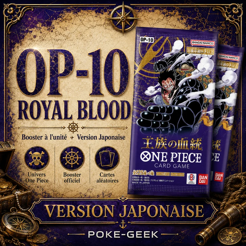 Booster OP-10 Royal Blood – One Piece Card Game – JAPONAIS