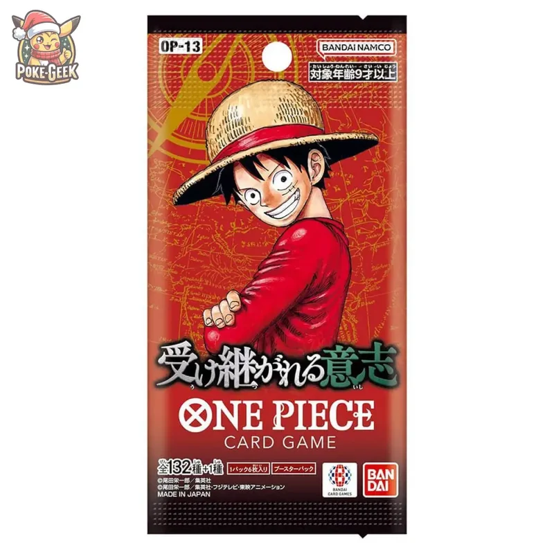 Booster One Piece OP-13 Carrying on His Will – Japonais