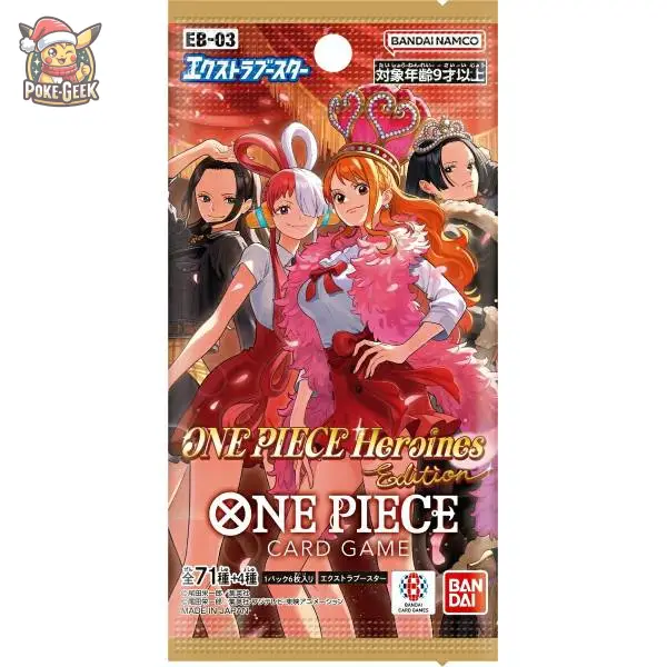 Booster EB-03 Héroïnes – One Piece Card Game – JAPONAIS