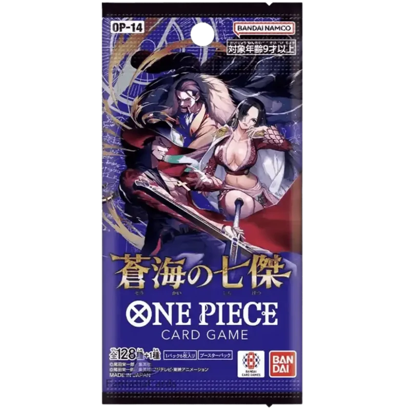 Booster One Piece Card Game OP-14 – Seven Warlords of the Sea – JAPONAIS