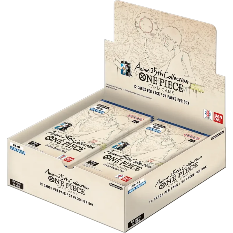 One Piece - EB-02 Extra Booster Display (24 Boosters) - Anglais
