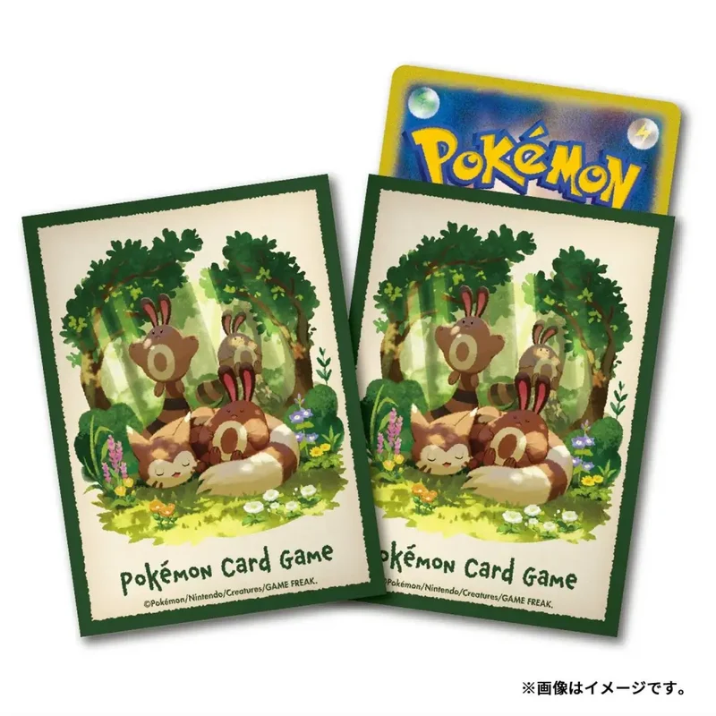 Pokémon – Deck Shield Sentret Furret (64 Sleeves) – Édition Limitée