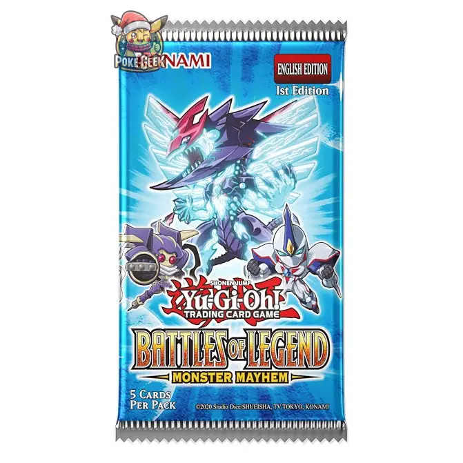 Boîte de 24 Boosters Yu-Gi-Oh! - Battles of Legend: Monster Mayhem (BLMM) FR