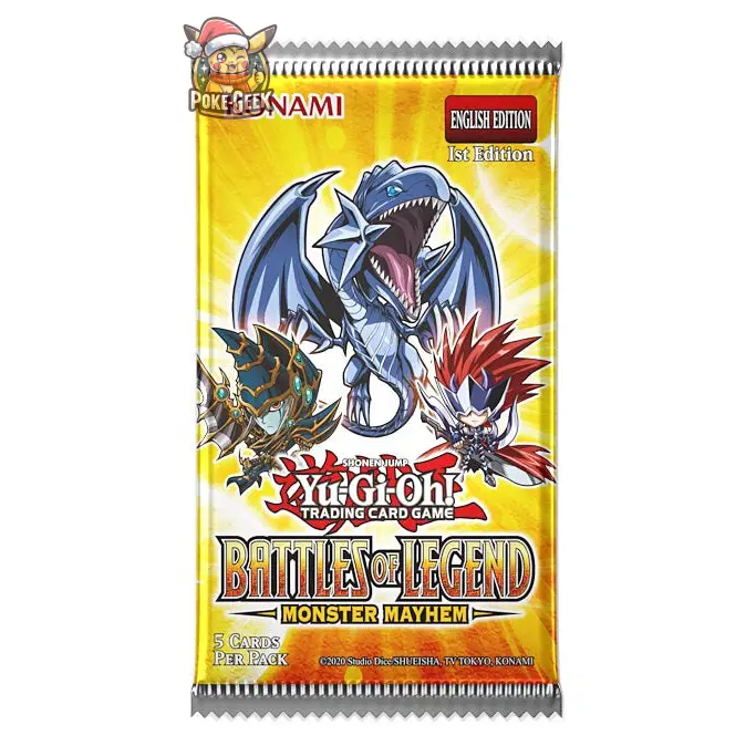 Boîte de 24 Boosters Yu-Gi-Oh! - Battles of Legend: Monster Mayhem (BLMM) FR