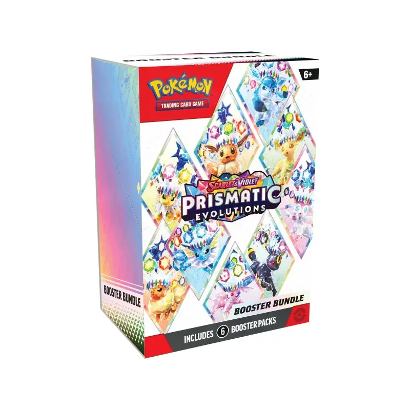 🚩 Anglais Pokémon Bundle : Scarlet & Violet 08.5 - Prismatic Evolutions Anglais 🚩
