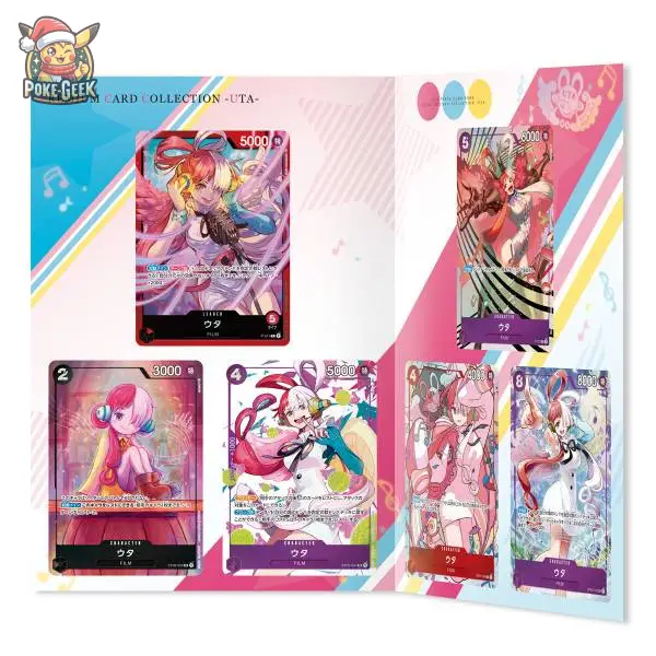 Premium Card Collection Uta – One Piece Film Red – Édition Limitée – Japonais