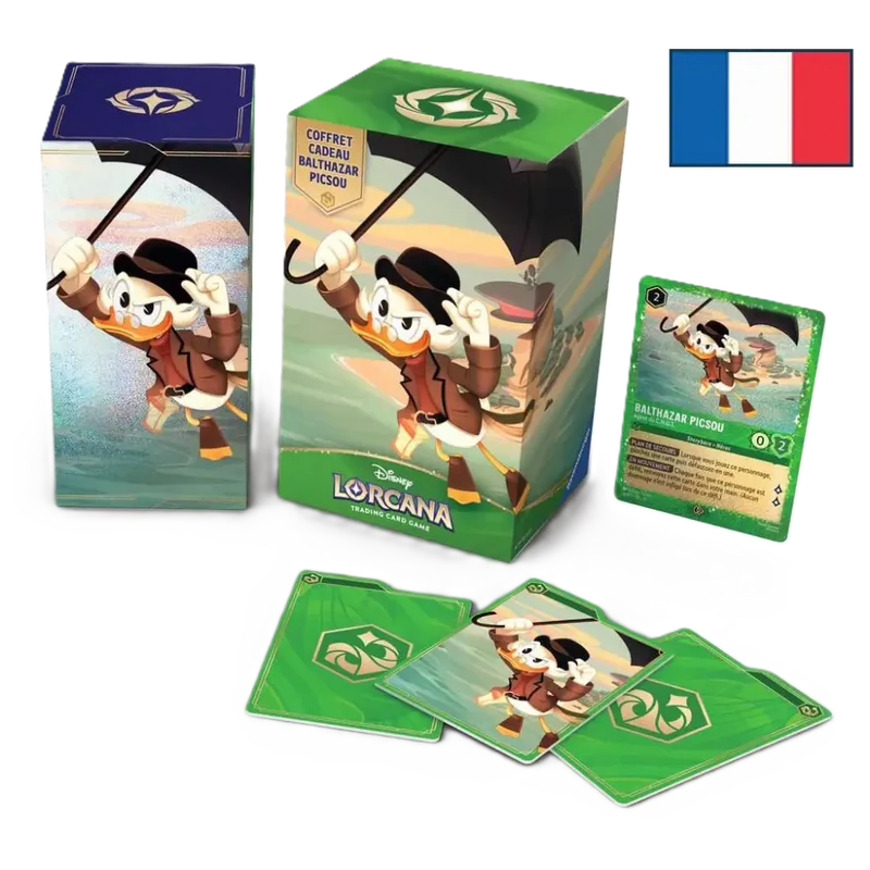 Coffret Cadeau Disney Lorcana Chapitre 11 – Givresort – Balthazar Picsou – Français